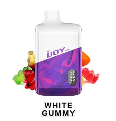 iJOY Bar IC8000 jetable PD2L199 Order IJOY Vape gomme blanche